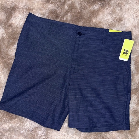 all in motion Other - NWT All in Motion, 38 Men’s Golf Shorts 7” Dark Blue, Unlined Secure Zip Pocket